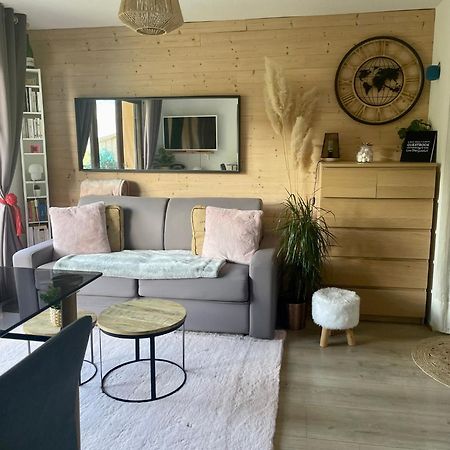 Studio Turquoise Quartier Grattague Vue Montblanc Saint-Gervais-les-Bains Exterior photo