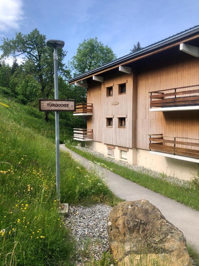 Studio Turquoise Quartier Grattague Vue Montblanc Saint-Gervais-les-Bains Exterior photo