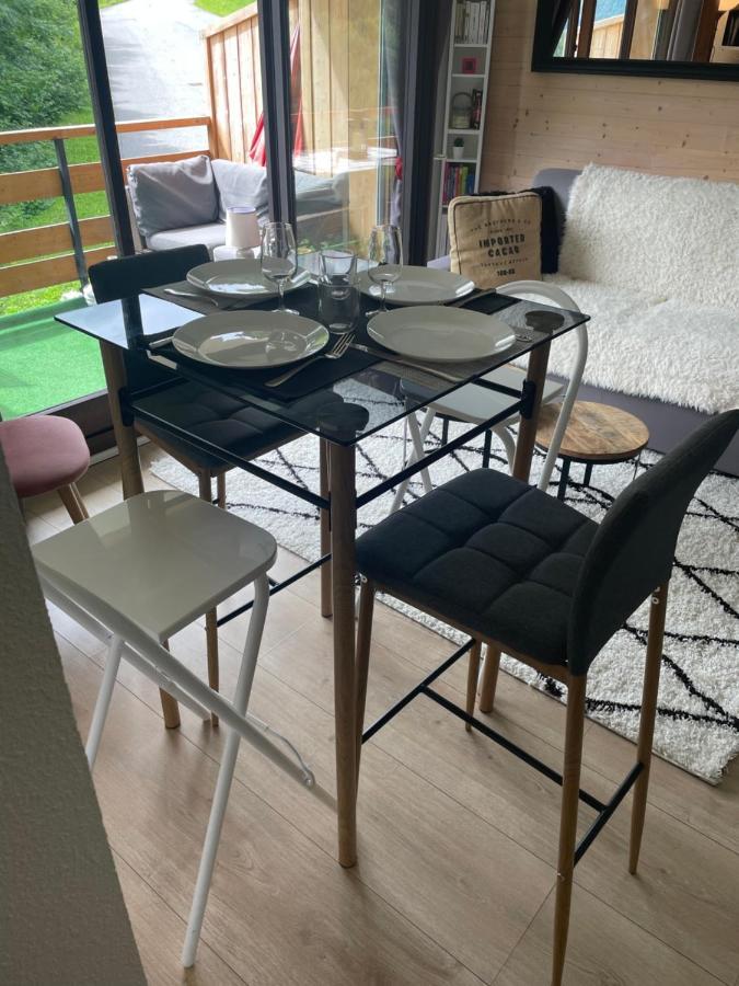 Studio Turquoise Quartier Grattague Vue Montblanc Saint-Gervais-les-Bains Exterior photo